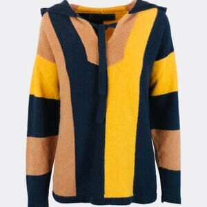 THE ELDER STATESMAN: Men's Cashmere Baja Hoodie - Size M